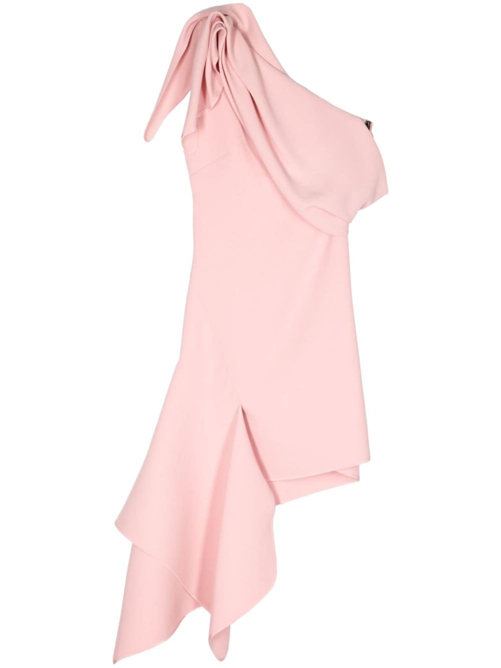 Maticevski Gedrapeerde mini-jurk Roze