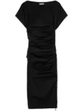 Maticevski Yuzu ruched midi dress - Black