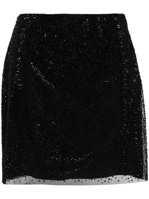 Ermanno Scervino crystal-embellished mini skirt
