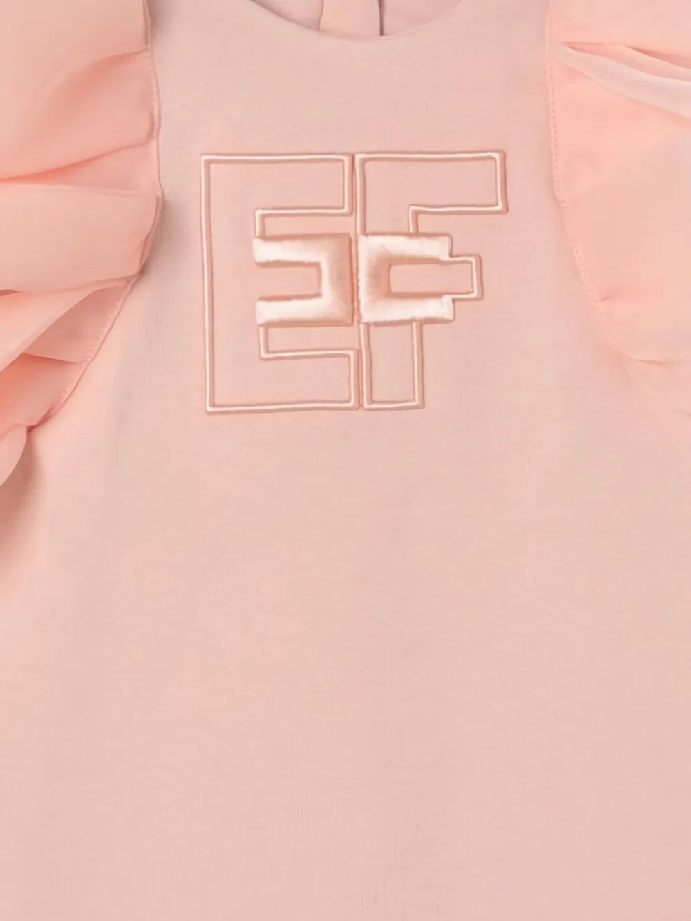Elisabetta Franchi La Mia Bambina logo-embroidered dress | Casual Dresses | Image 2