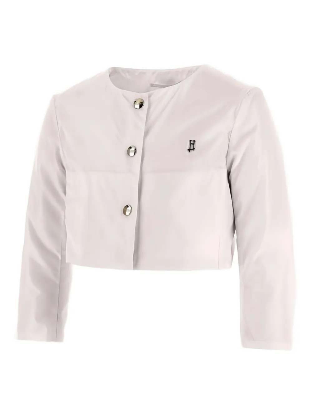 Herno Buttoned Jacket In Pink