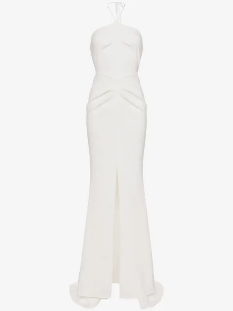Maticevski halterneck maxi dress