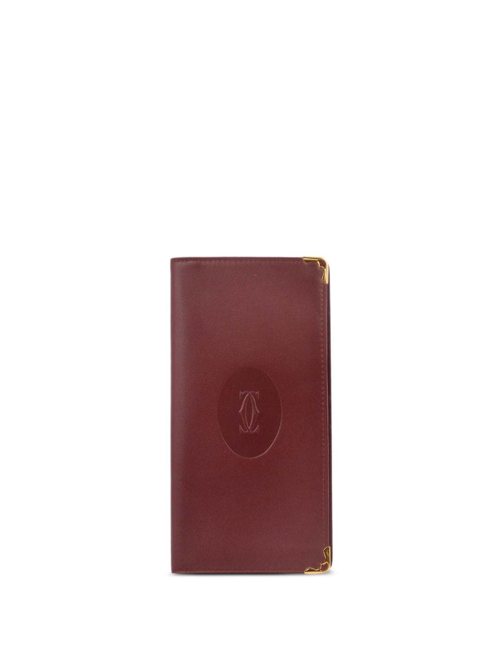 Pre-owned Cartier 1990-2000s Must De  Document Holder In Red