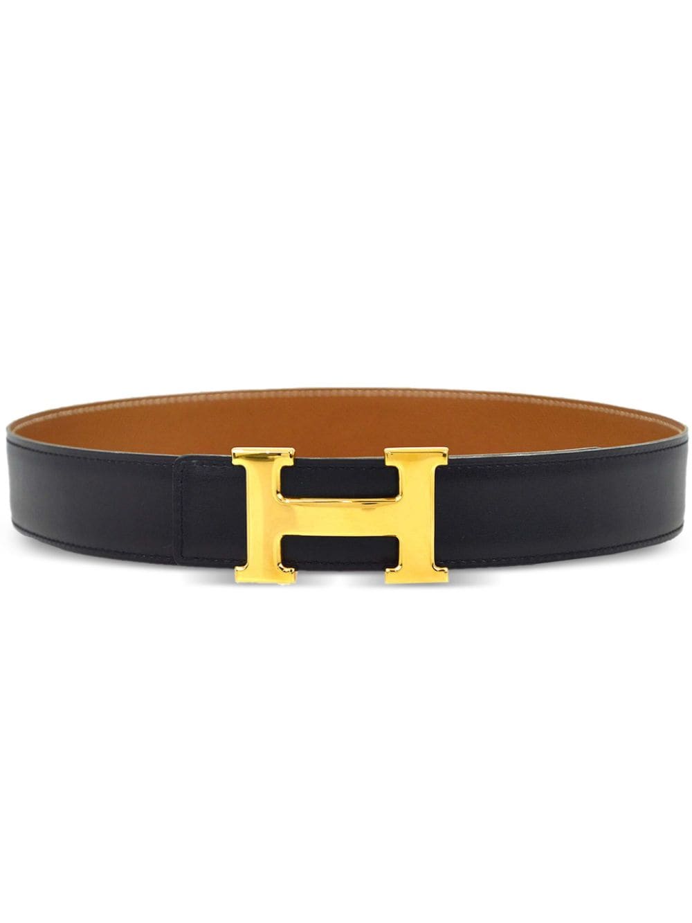 Hermès Pre-Owned 1996 Constance 70 reversible belt - Black