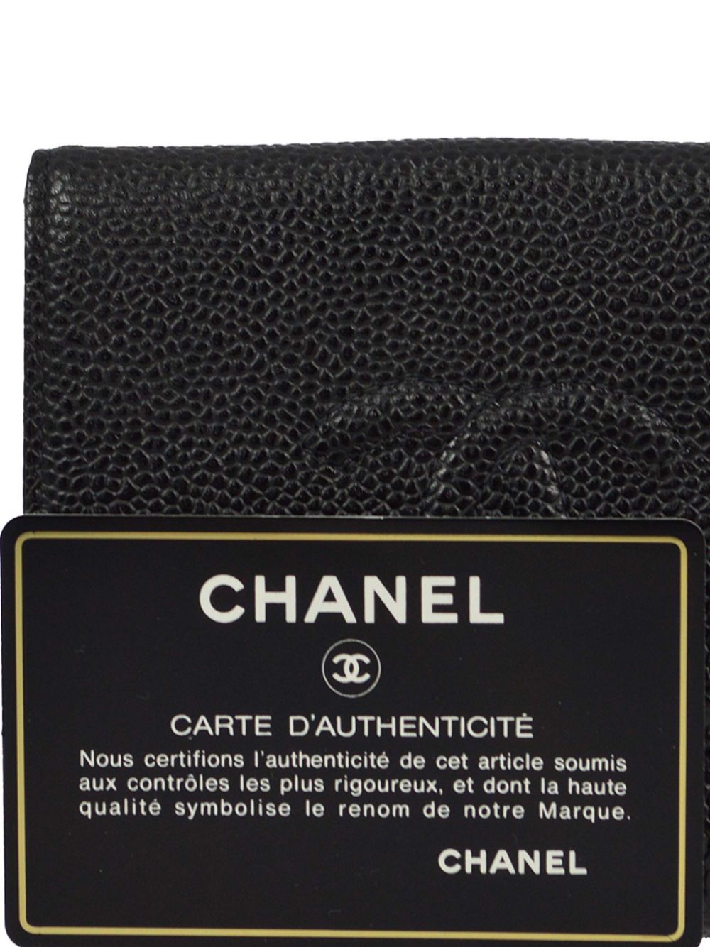 CHANEL 2000 CC stitch bi-fold wallet Women