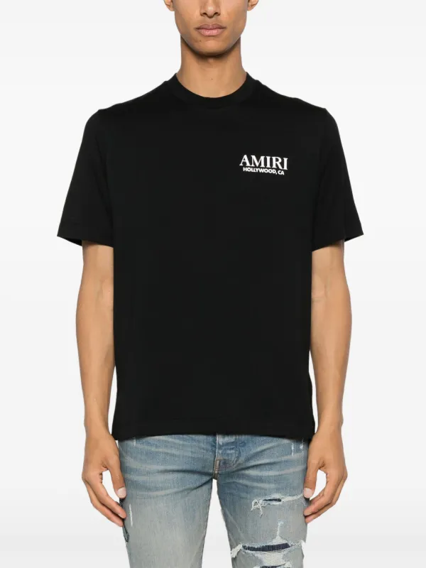 AMIRI Bones Stacked Tシャツ | ブラック | FARFETCH JP