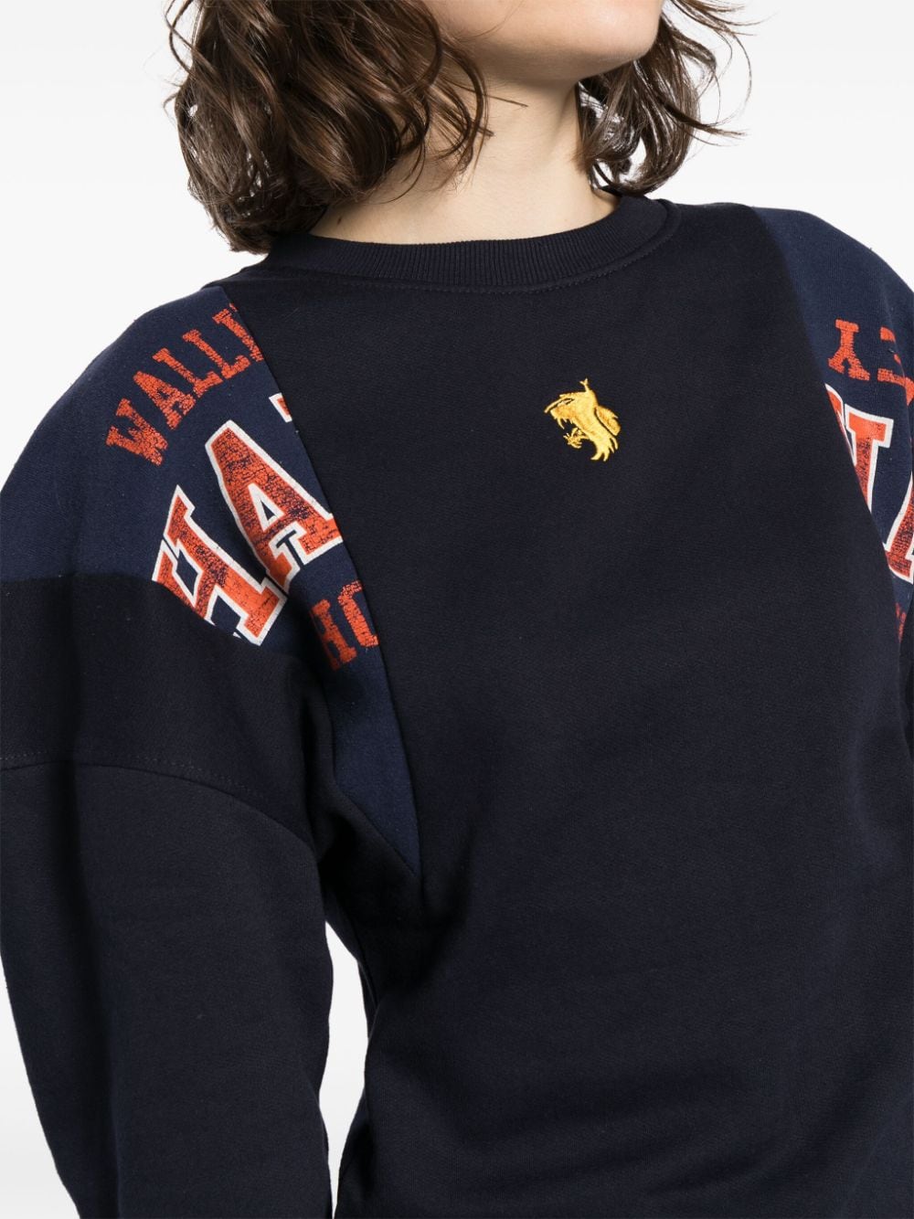 LOGO-PRINT COTTON SWEATSHIRT