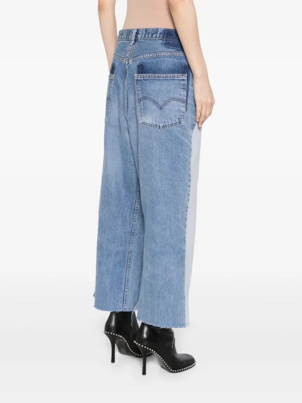 Prototypes Outline Vintage Denim Jeans - Blue | Garmentory