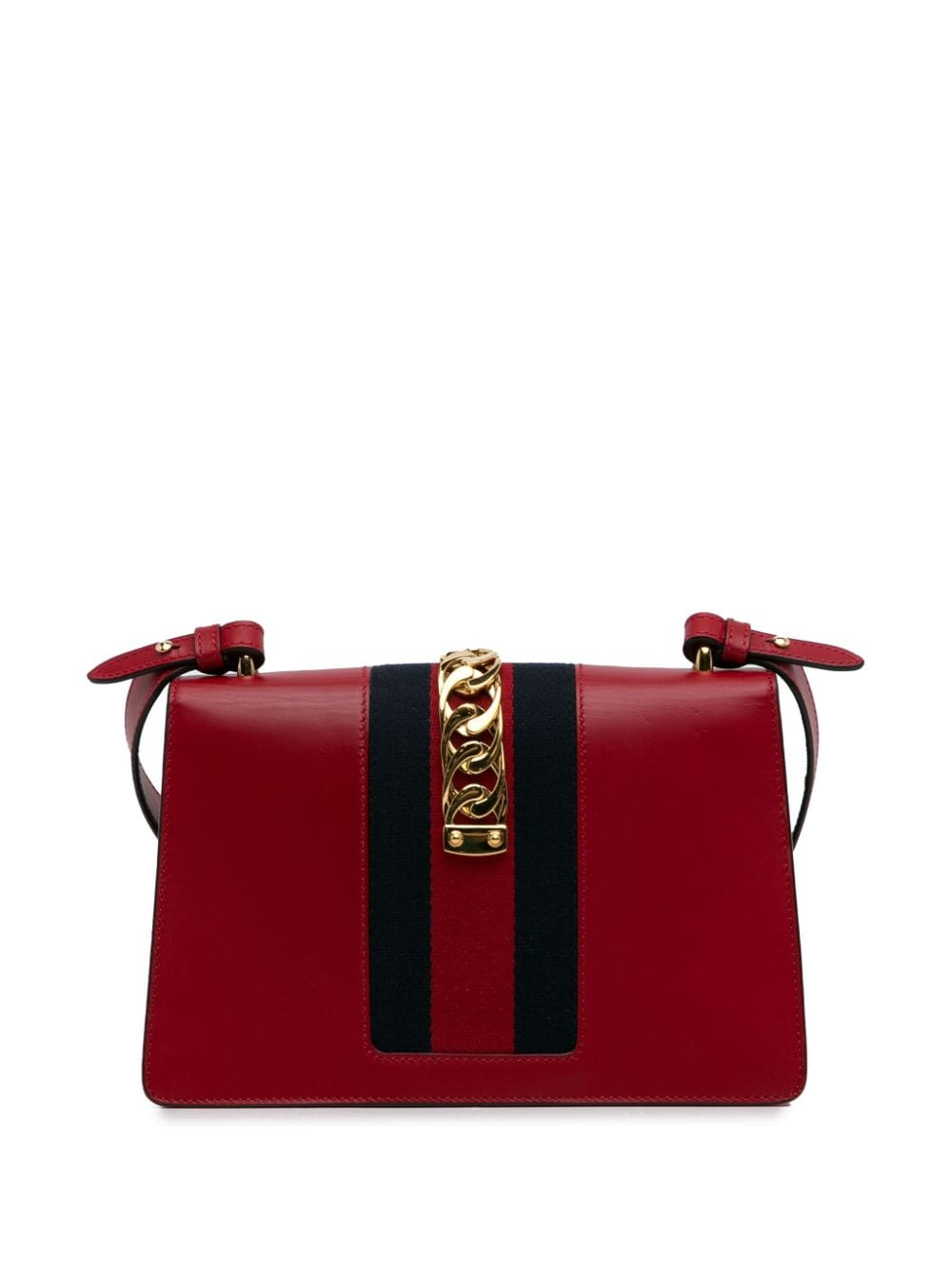 Pre-owned Gucci Medium Sylvie 斜挎包（2016-2023年典藏款） In Red