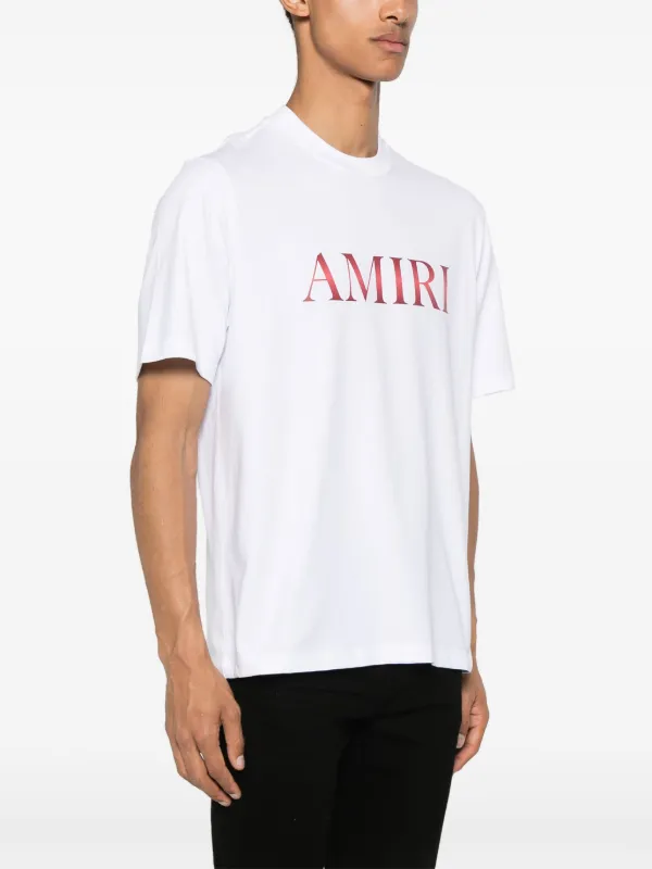 AMIRI ロゴ Tシャツ | ホワイト | FARFETCH JP