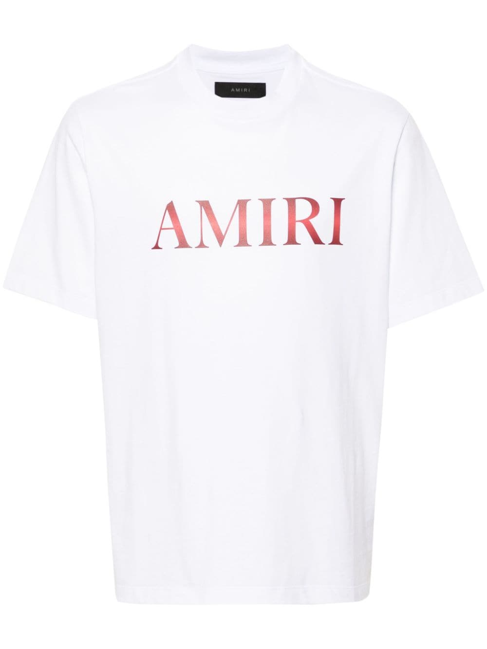 AMIRI logo-print cotton T-shirt Wit