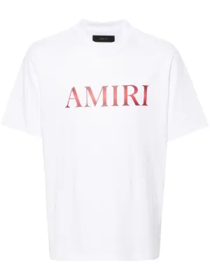 AMIRI ロゴ Tシャツ | ホワイト | FARFETCH JP