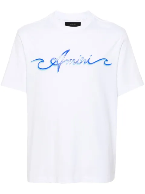 AMIRI playera con logo estampado