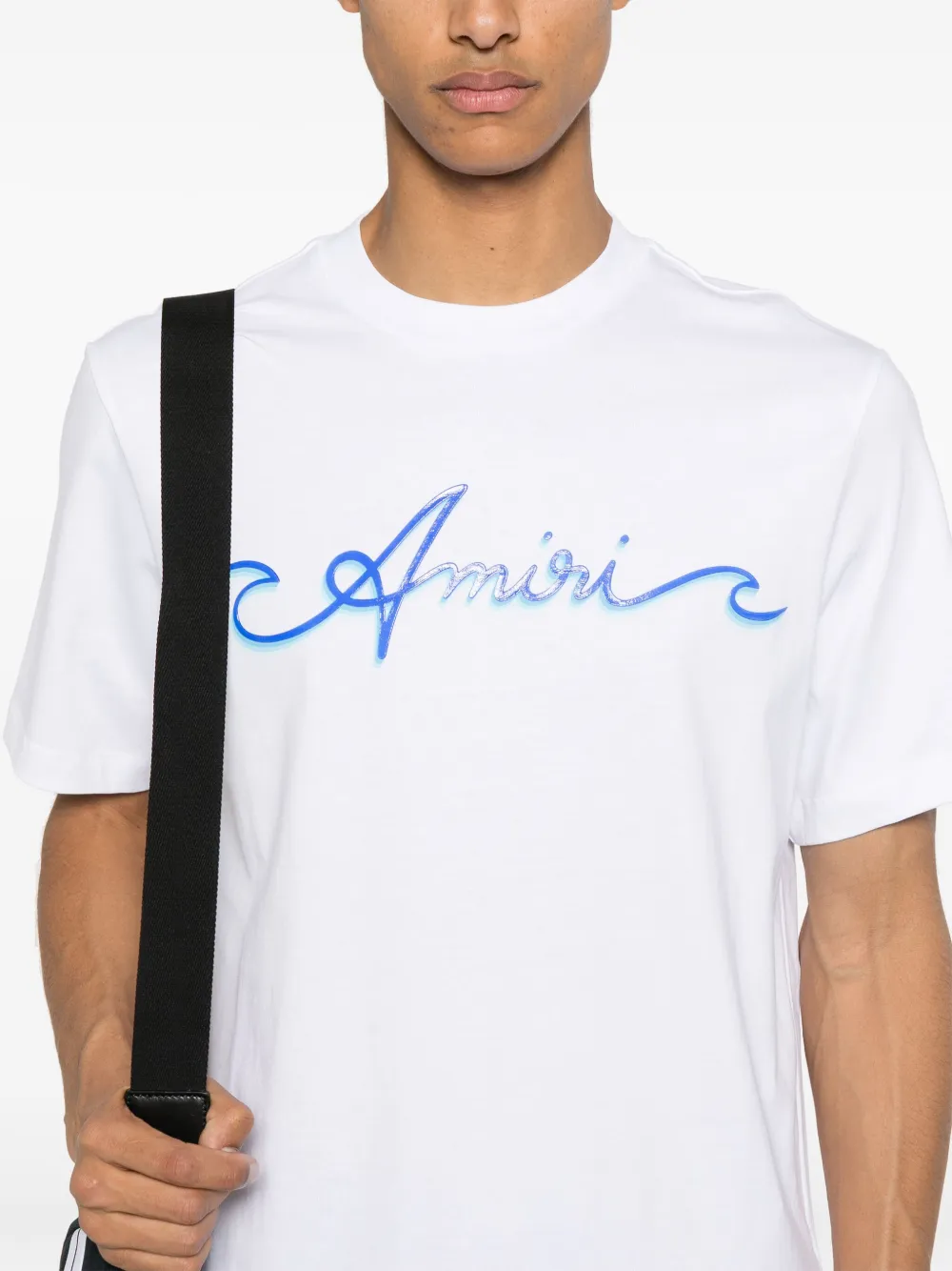 AMIRI T-shirt met logoprint Wit