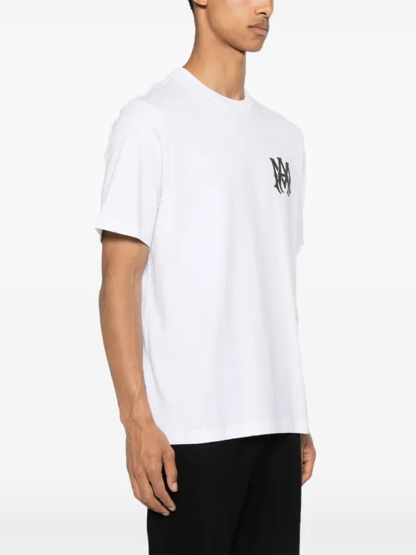AMIRI アミリ 'MA Core Logo' T-shirt ロゴ Tシャツ 半袖 白 AMIRI Ma Core raised-logo T-shirt | White | FARFETCH