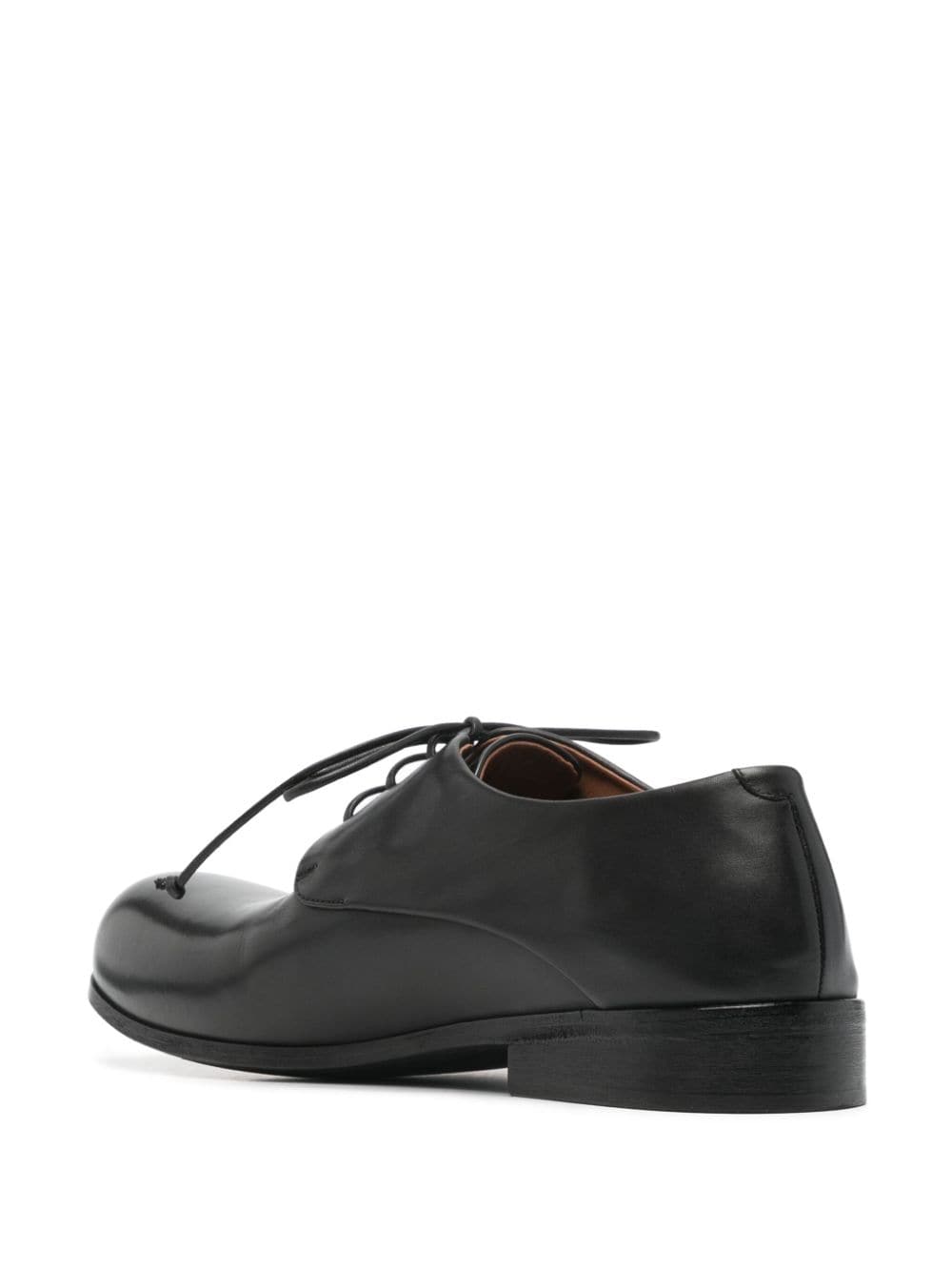 Shop Marsèll Leather Derby Shoes In 666 Nero