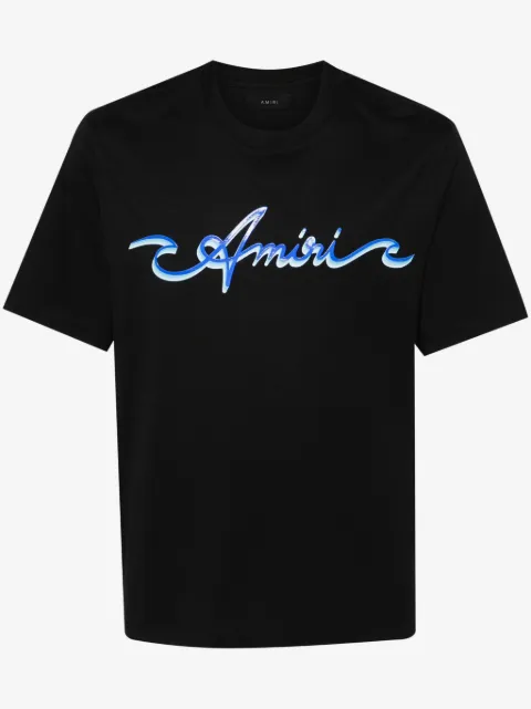 AMIRI playera con logo estampado