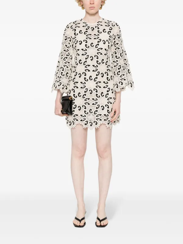関税込■ZIMMERMANN■Ottie コットンブレンド ミニドレス 関税込□ZIMMERMANN□Ottie コットンブレンド ミニドレス