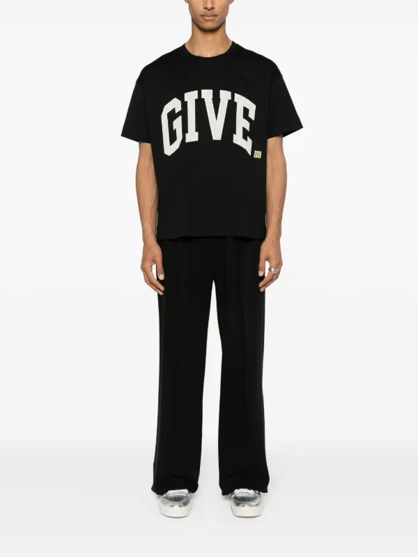 GIVENCHY 合わせるボトムスを選ばない☆ロゴ Tシャツ ブラック Givenchy ロゴ Tシャツ | ブラック | FARFETCH JP
