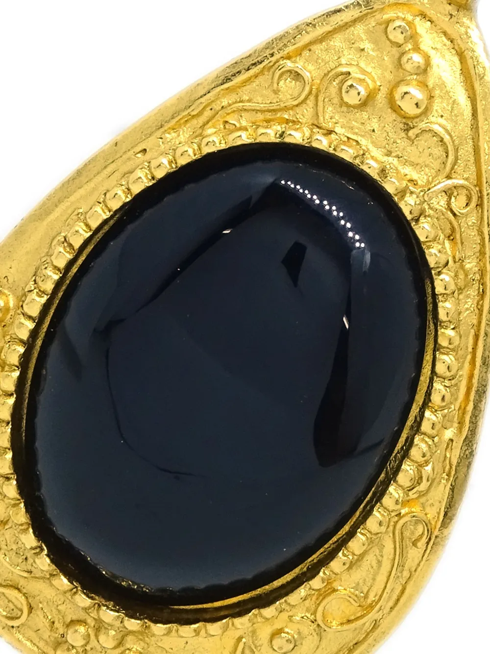 CHANEL Pre-Owned 1996 oorclips met hanger - Goud