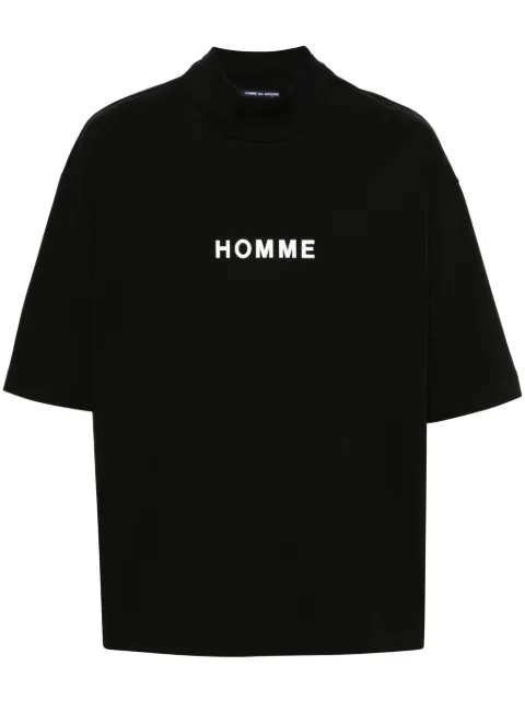 Comme des Garçons Homme slogan-print T-shirt