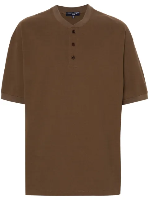 Comme des Garçons Homme piqué-weave cotton T-shirt