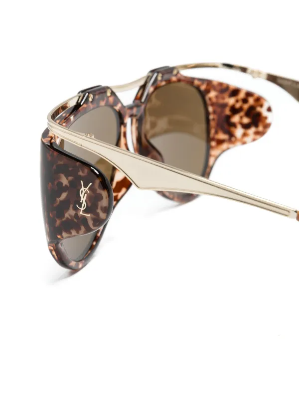 Saint Laurent Eyewear SL M137 Amelia サングラス | ブラウン