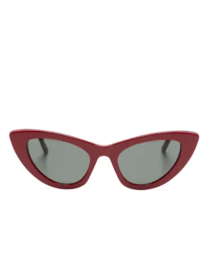Ferragamo Eyewear キャットアイ サングラス | レッド | FARFETCH JP