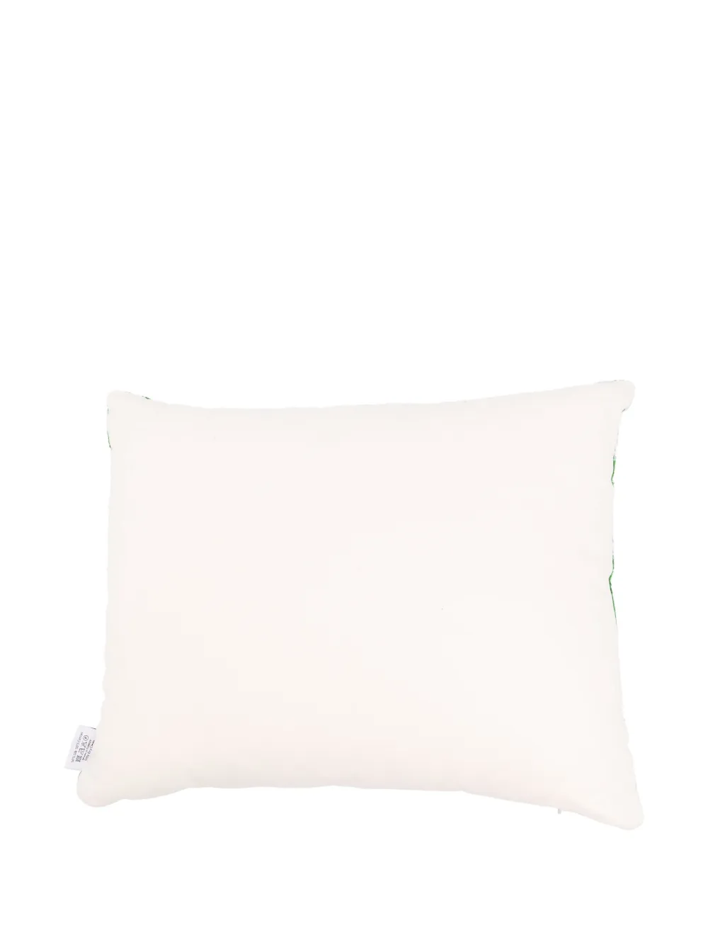 Les-Ottomans Kussen met grafisch patroon (40 cm x 50 cm) - Groen