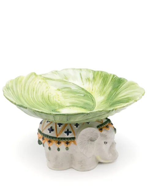 Les-Ottomans bowl multiuso con motivo elefante de 10cm x 40cm