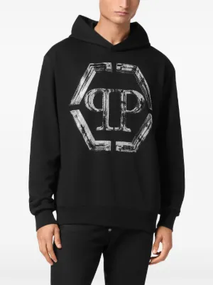 関税/送料込【PHILIPP PLEIN】ロゴ フーディ パーカー Philipp Plein(フィリッププレイン)パーカー - FARFETCH