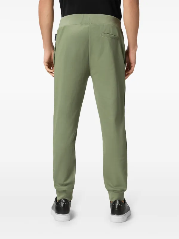 PHILIPP PLEIN 23SS パンツ シルバー系 Made In Italy Jogging Trousers Skull strass | Philipp Plein