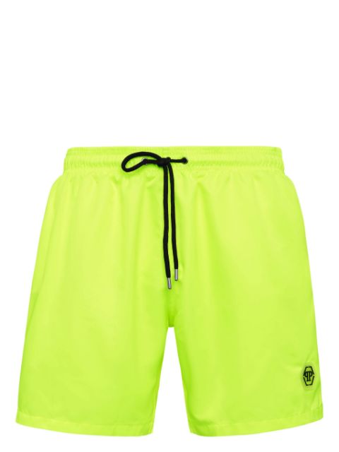 Philipp Plein applique-logo swim shorts Men