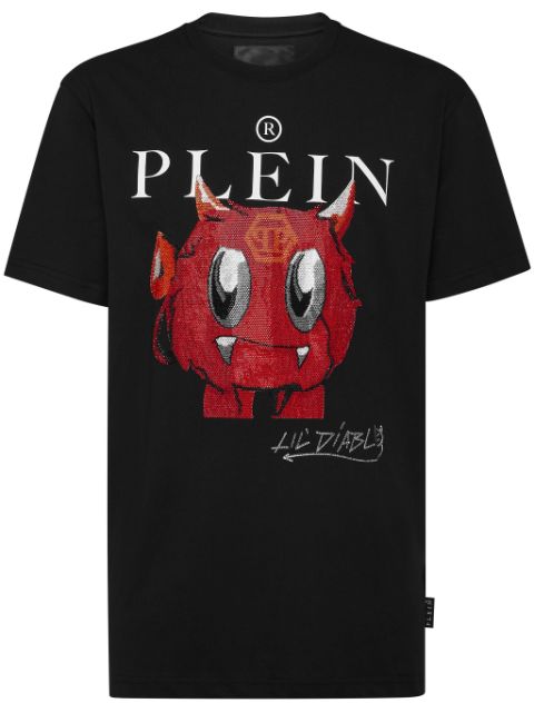 Philipp Plein SS Crystal Monster T-shirt Men