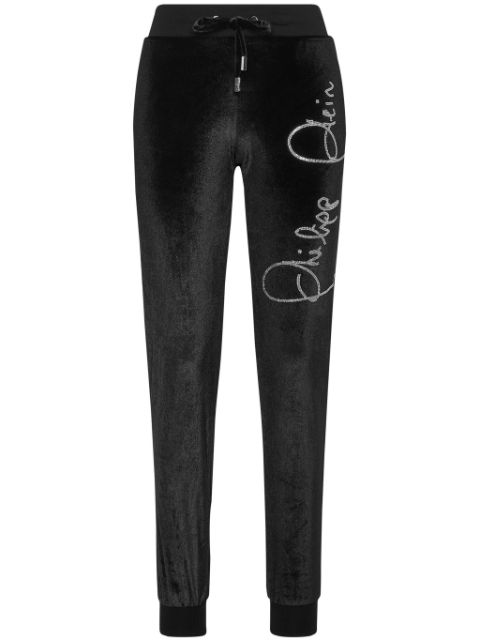 Philipp Plein Crystal Signature trousers Women