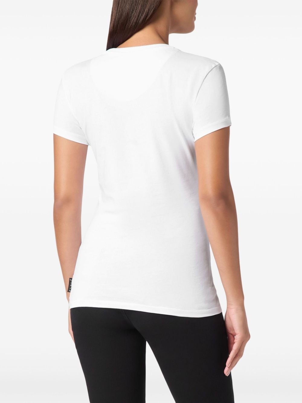 PHILIPP PLEIN ROUND-NECK SHORT-SLEEVE T-SHIRT 