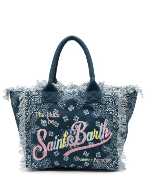 MC2 Saint Barth Vanity canvas beach bag
