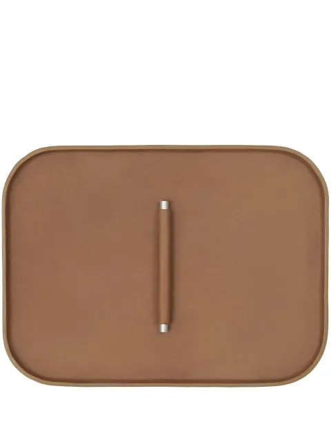 Uniqka Plato leather tray (30cm x 22cm)