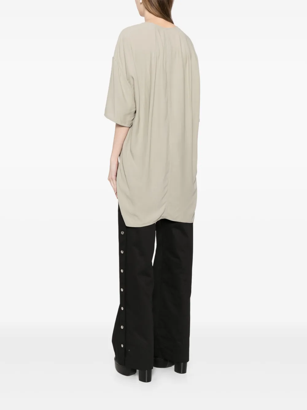 Rick Owens Blouse met V-hals Groen