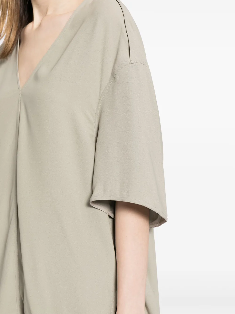Rick Owens Blouse met V-hals Groen