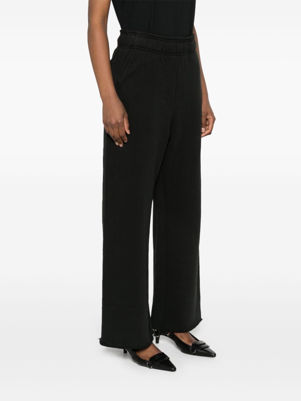 Shop Entire Studios Straight Track Pants In Black