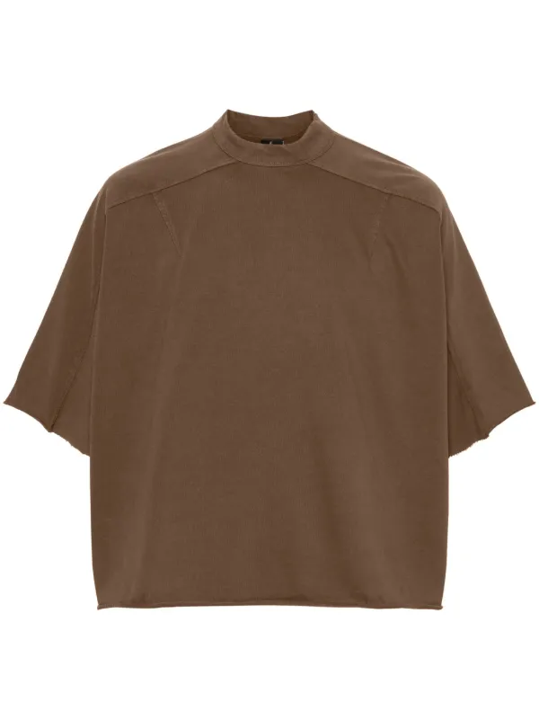 ENTIRE STUDIOS Heavy Dart organic-cotton T-shirt Brown FARFETCH AE