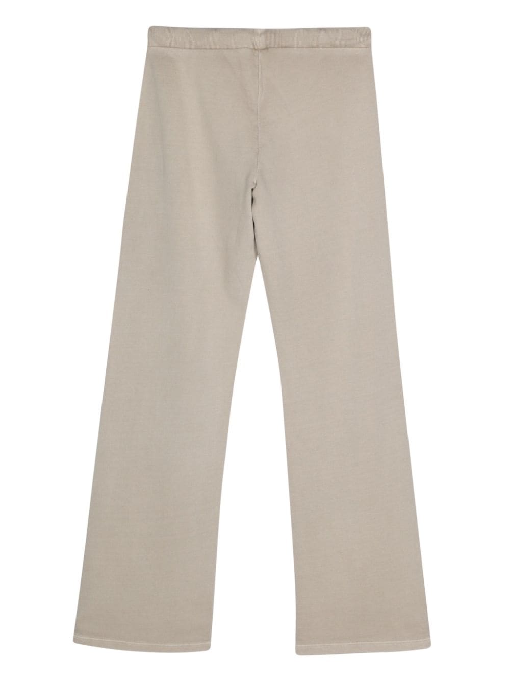 Paloma Wool logo-embroidered straight trousers - Beige