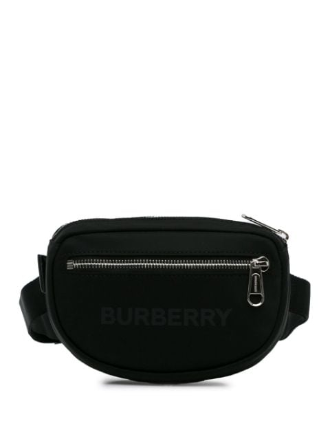 Burberry Pre-Owned 21th Century Logo Econyl Cannon Bum belt bag