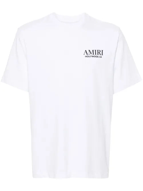 AMIRI t-shirt Bones Stacked - Blanc - AMIRI - Modalova