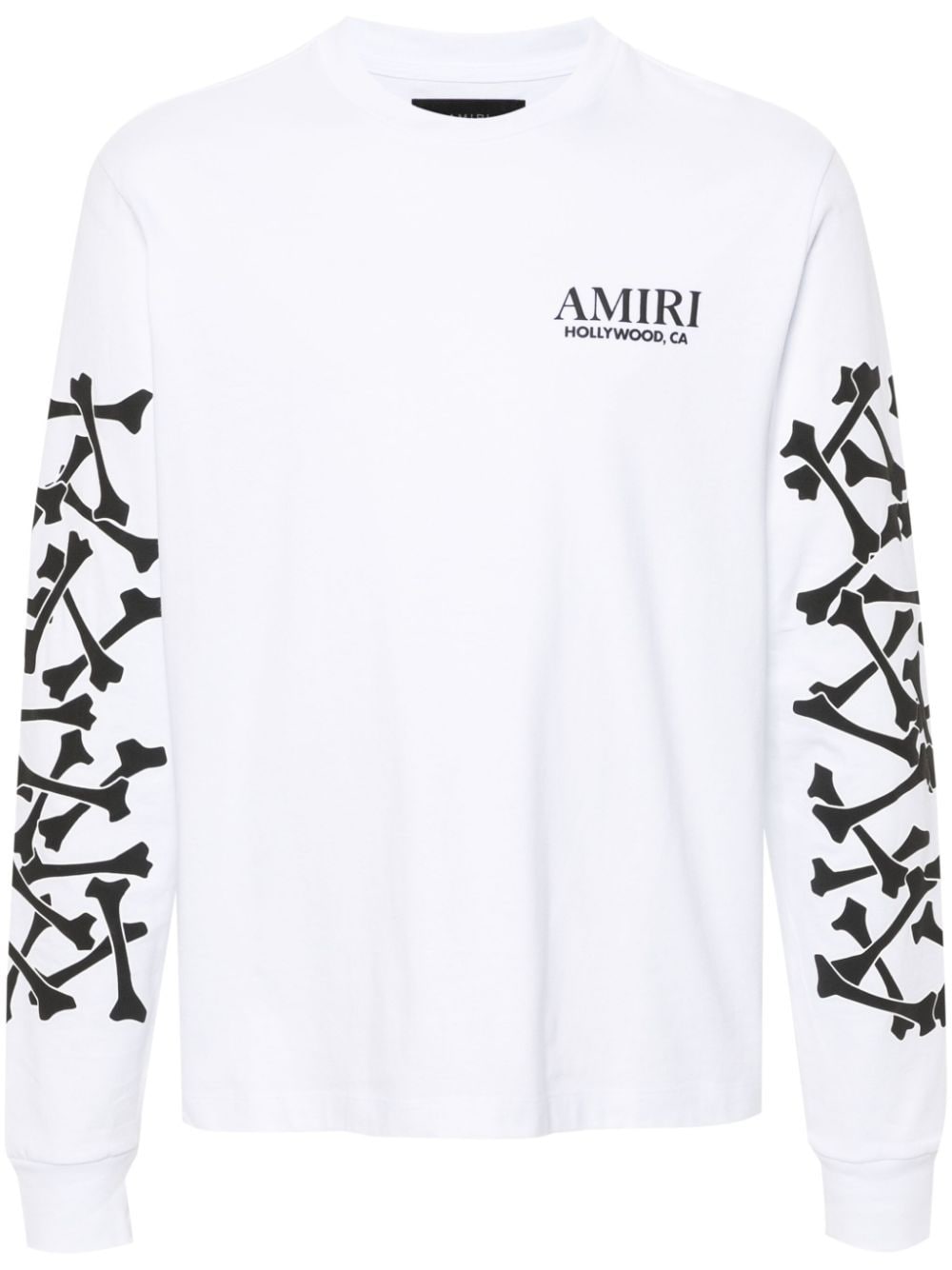 AMIRI BONES STACKED LONG-SLEEVE T-SHIRT