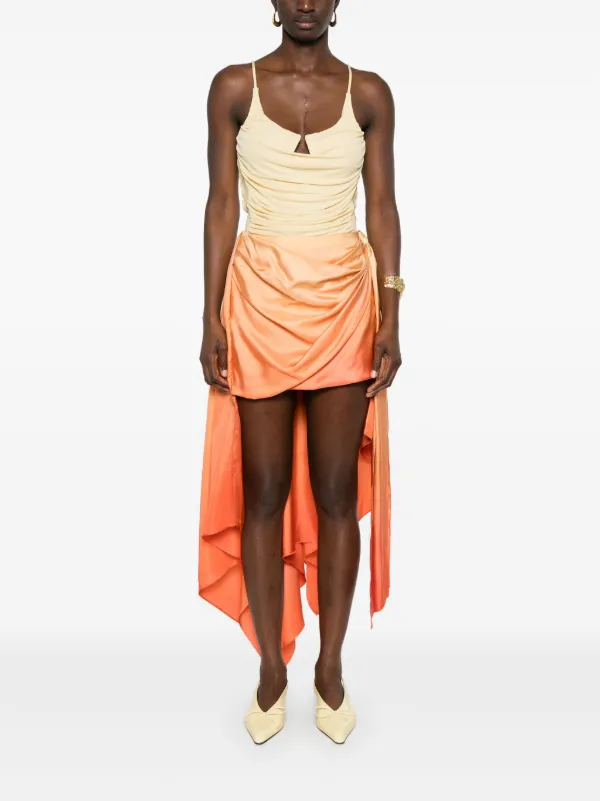 スカート ZIMMERMANN 'Illustration' midi skirt Orange Zimmermann 'illustration' Midi Skirt | italist