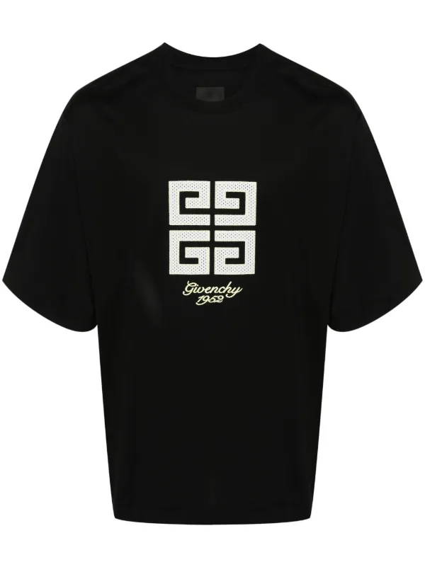 Givenchy Camiseta Con Motivo 4G Negro FARFETCH ES