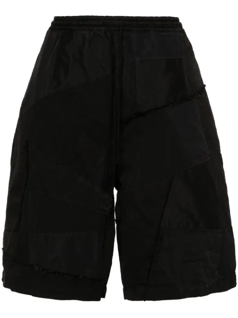 Comme des Garçons Homme ripped panelled shorts