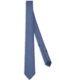 Ferragamo jacquard tie - Blue